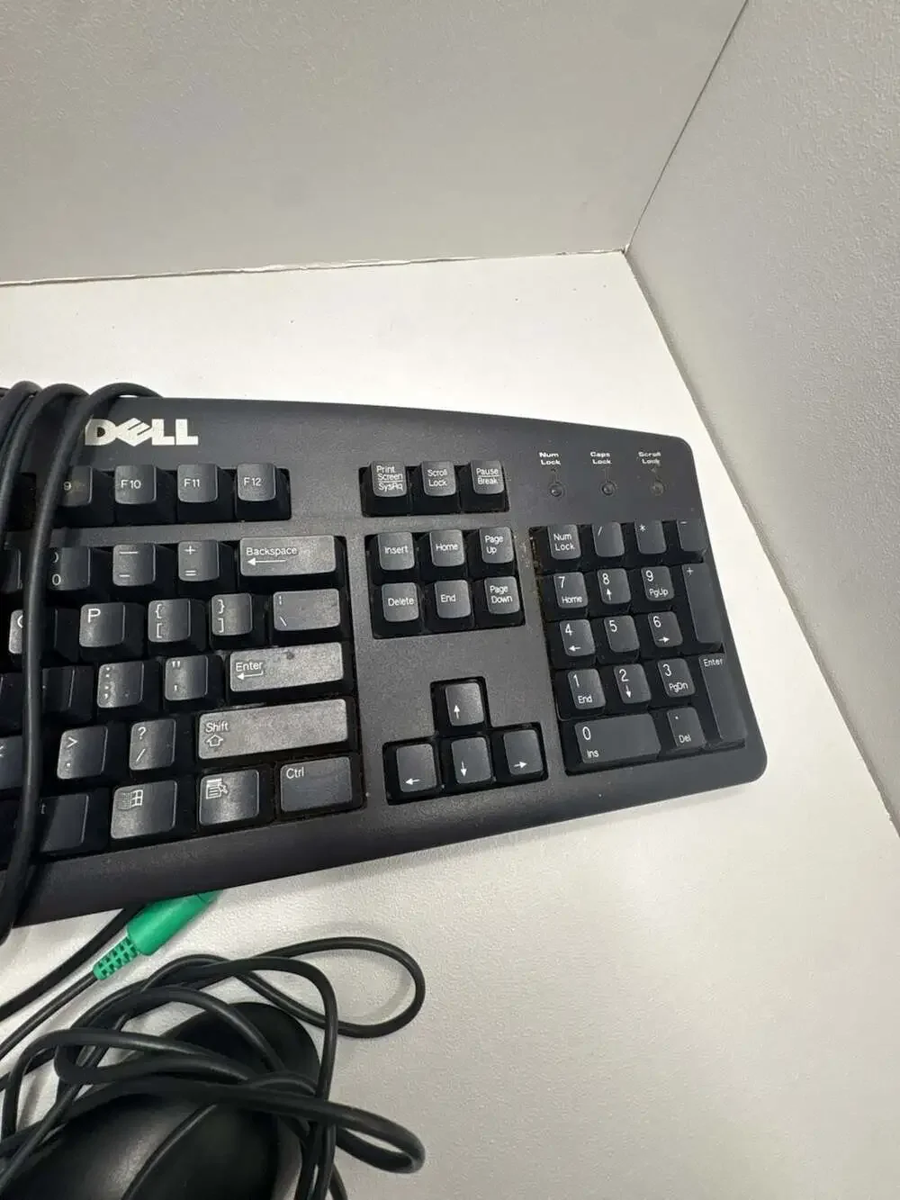 Dell SK-8110 RT7D20 With Feet Wired PS/2 Keyboard and Mouse Combo